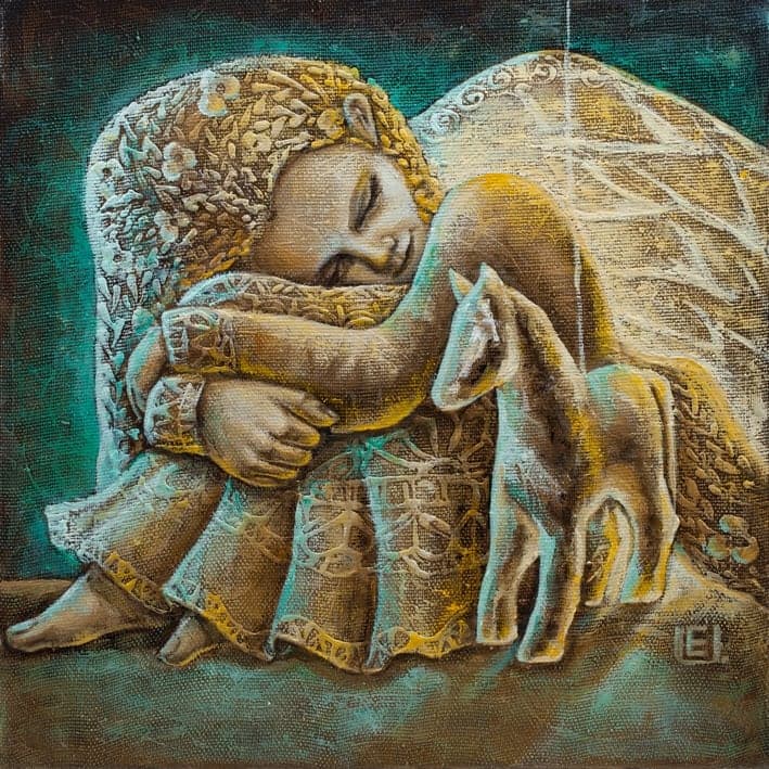 Mazais eņģelis 2 (zaļais) — Eurika Urbonavičiūtė